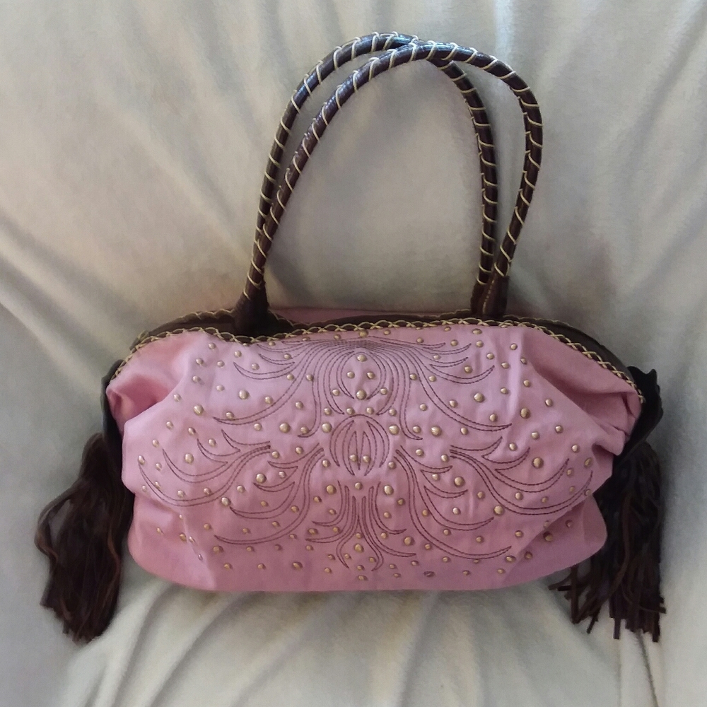 Pink Sharif 1827 large handbag